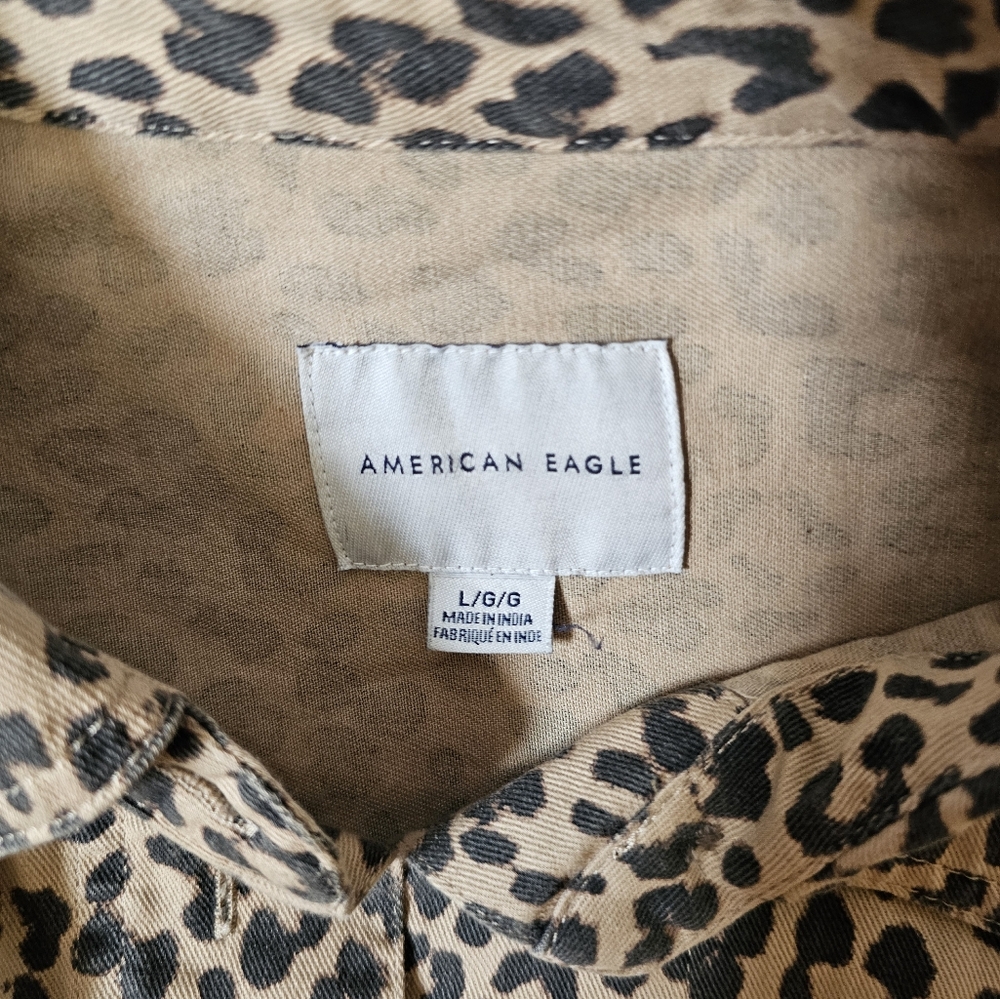 American Eagle Cropped Shacket - image 3